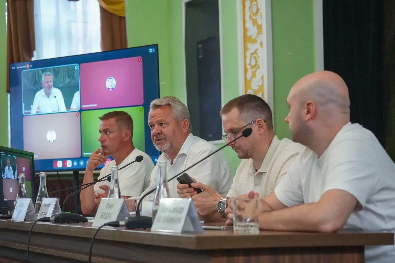 Residents of Bucha and Vorzel were shown the works planned under the HOPE project. Photo: Bucha City Council