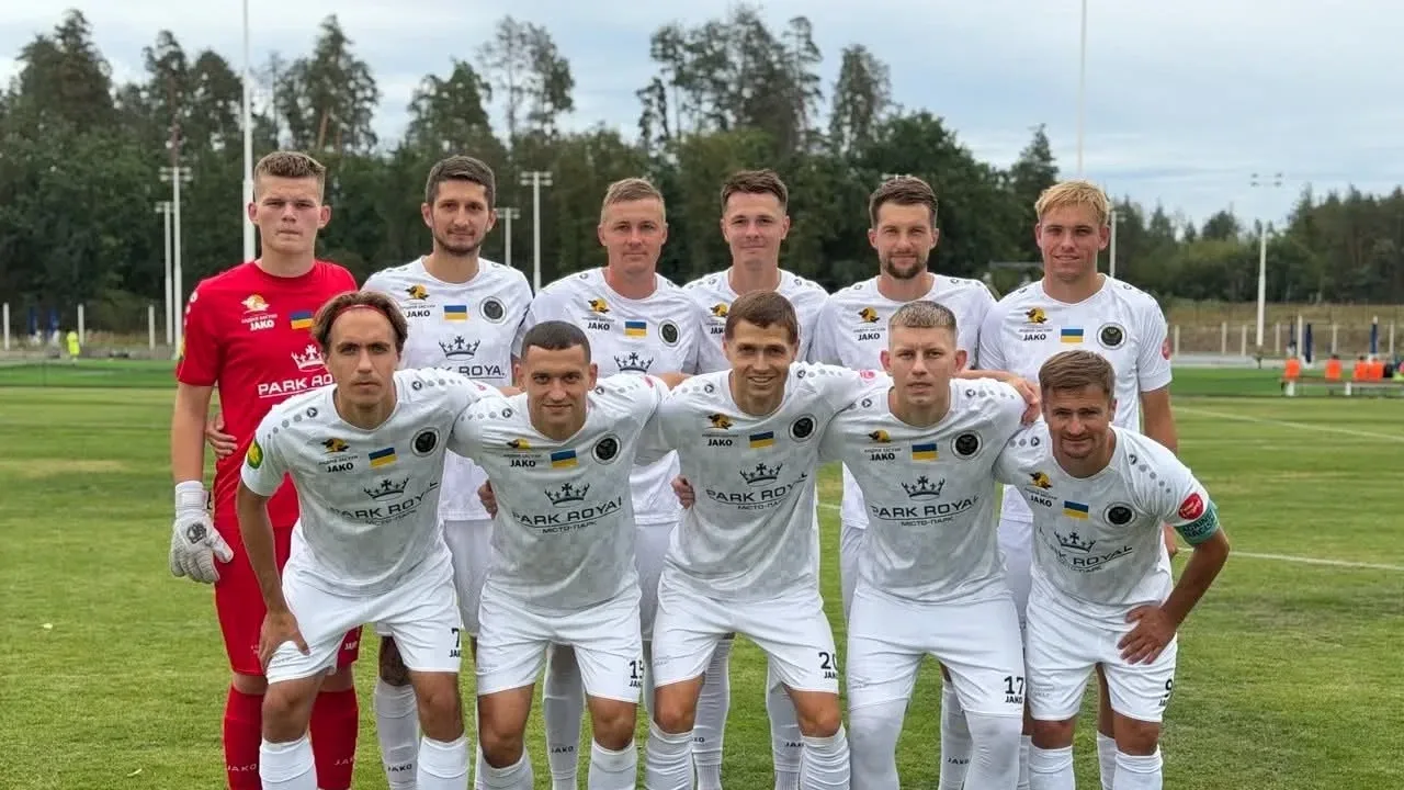 Стартовий склад «Бучі Фортуни» перед матчем пʼятого туру чемпіонату Київщини