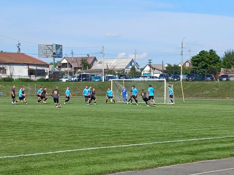 A moment from FSK Makariv v SC Hatne
