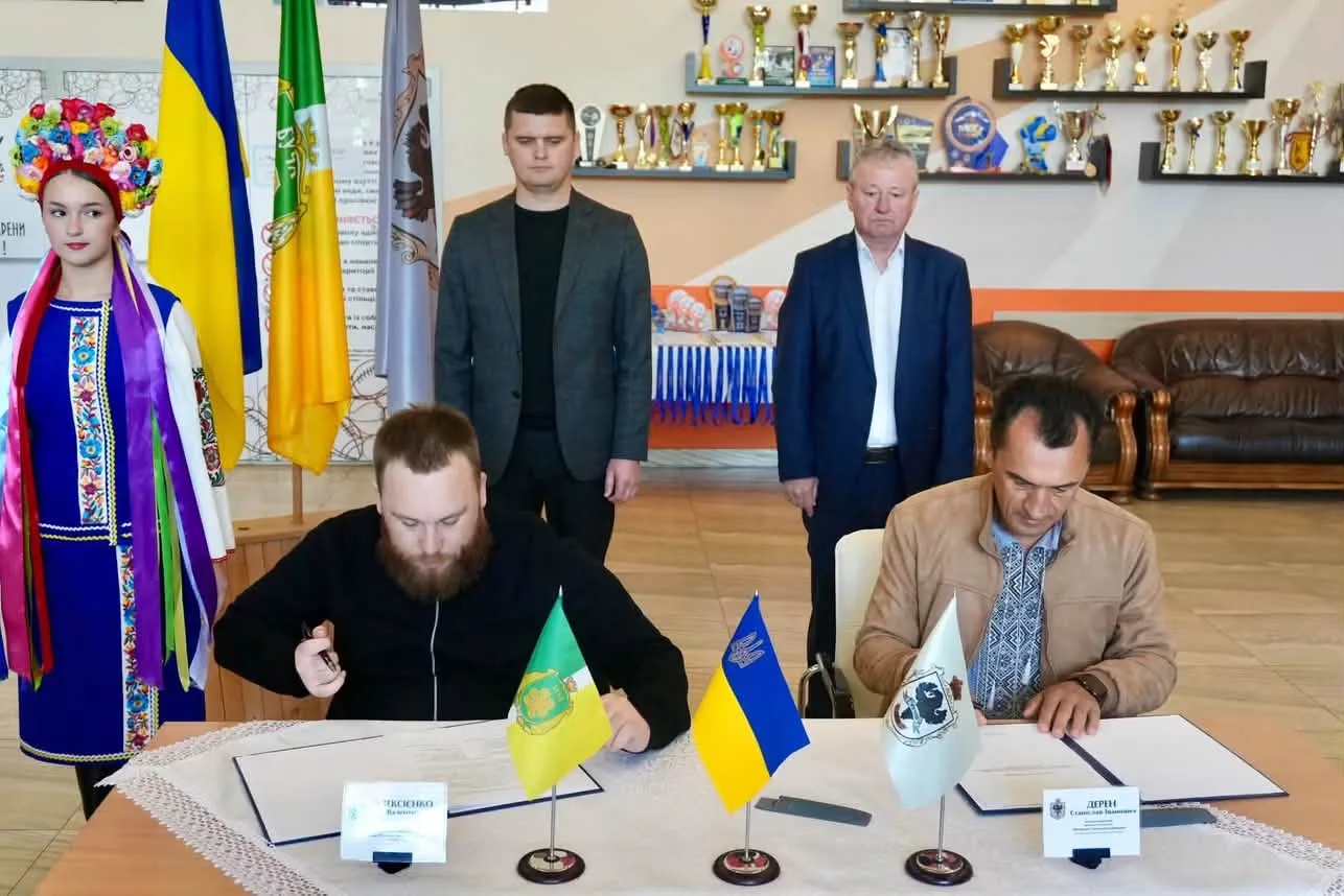 Підписання меморандуму про співпрацю між ветеранськими організаціями Бучі й Тячева