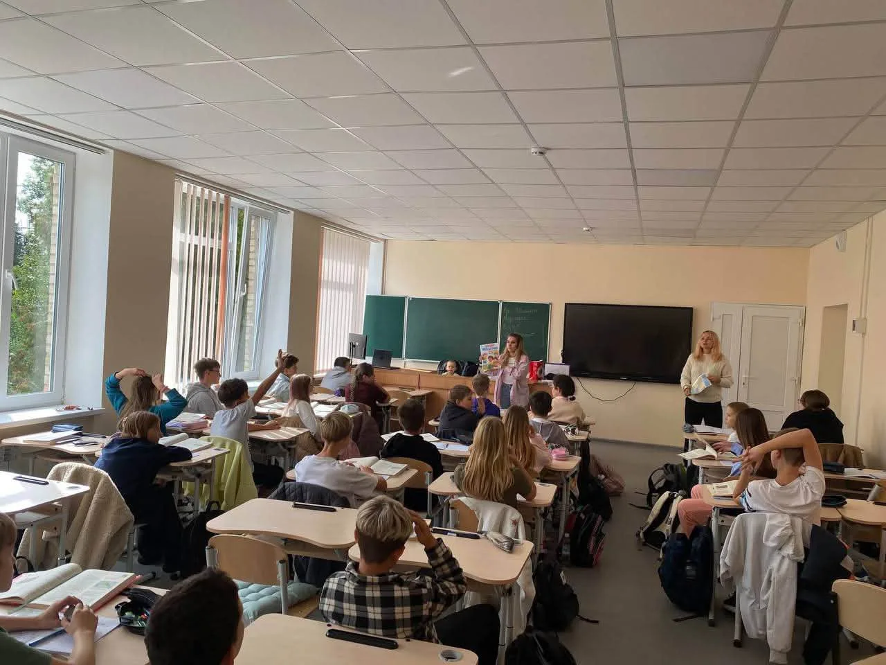 Година спілкування в одному з класів ліцею