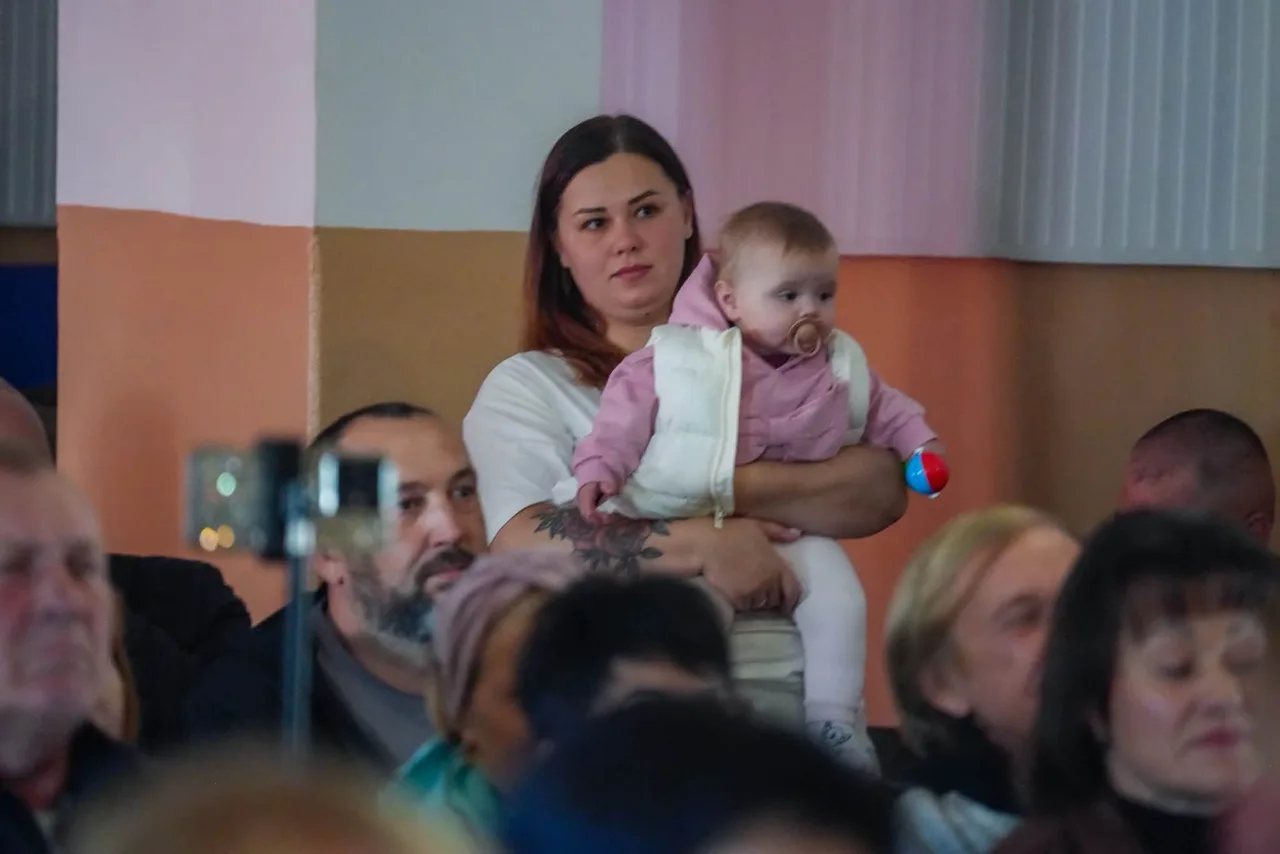 The youngest residents of Syniak at the celebration
