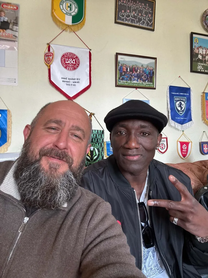 Former Bucha players came to Yuvileinyi's anniversary
