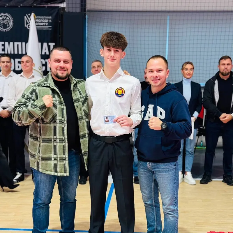 Нагородження учасника чемпіонату