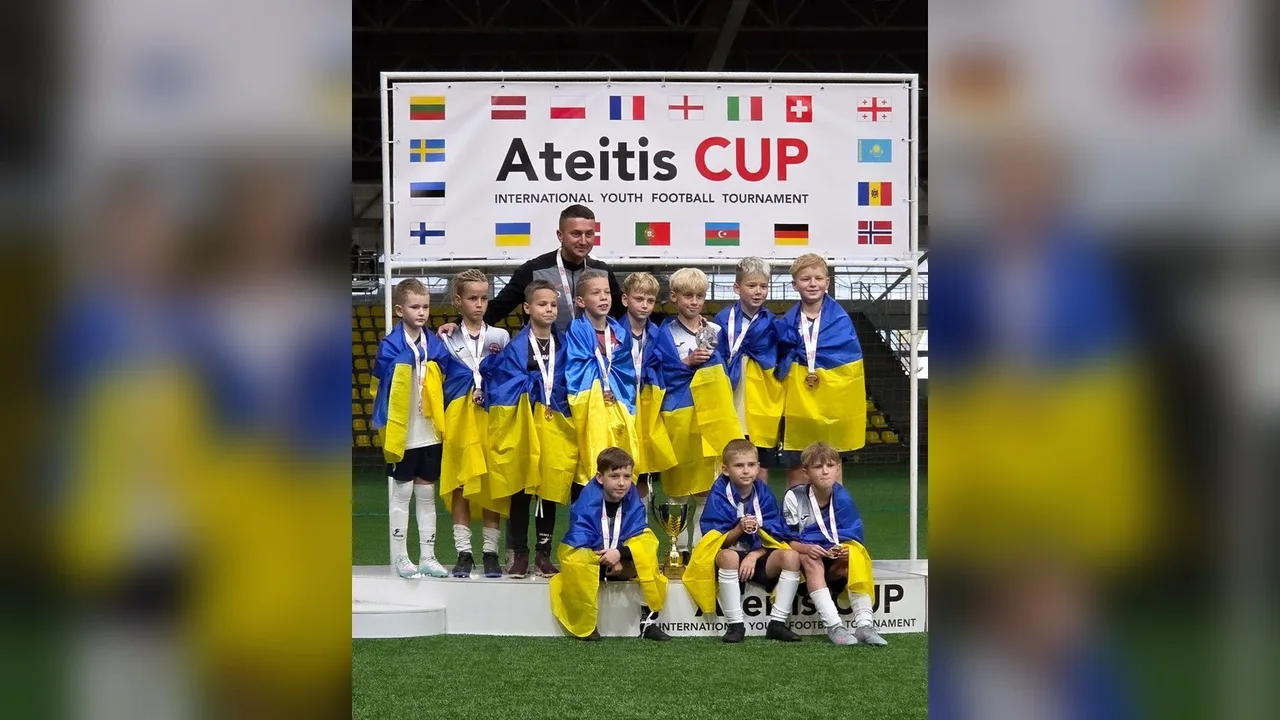 SAF Chayka at the Ateitis Cup award ceremony in Vilnius