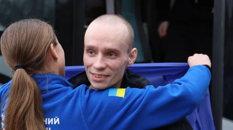 Відкрити фото на весь екран Звільнені з російського полону українці, 23 жовтня 2026 року