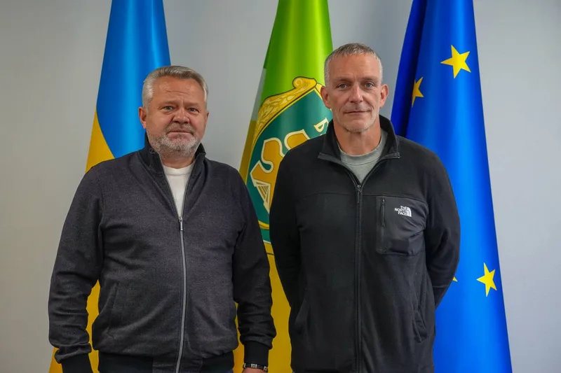 Візит Ральфа Гротенхоффа з GIZ до Бучі, 23 жовтня 2026 року