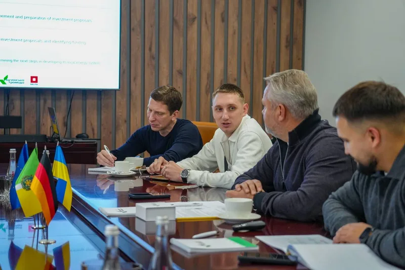 Візит Ральфа Гротенхоффа з GIZ до Бучі, 23 жовтня 2026 року