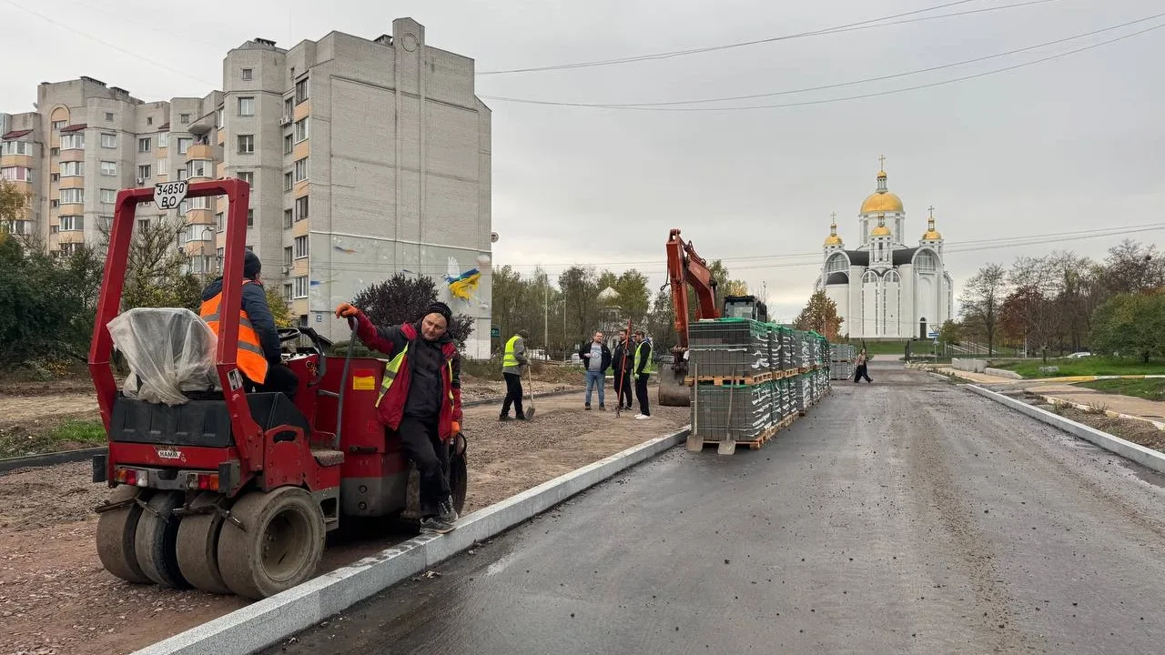 Ремонт вулиці Енергетиків у Бучі, жовтень 2026 року