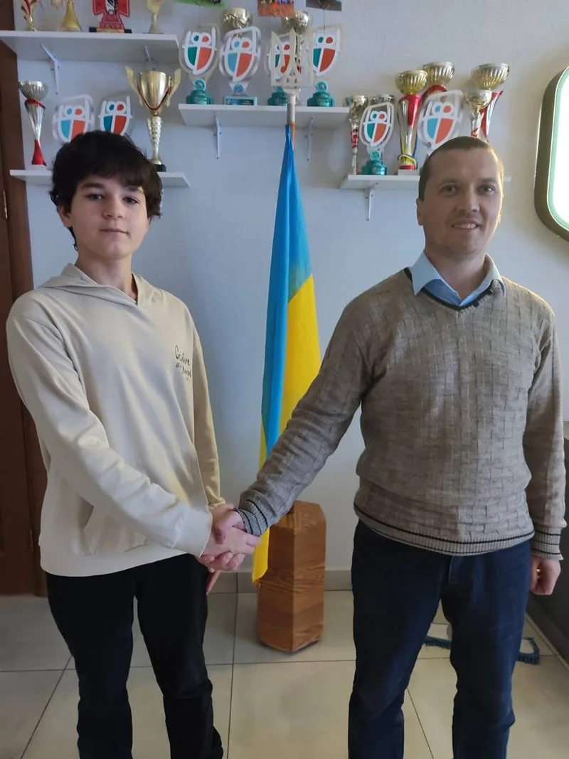 Призер олімпіади з історії з педагогом