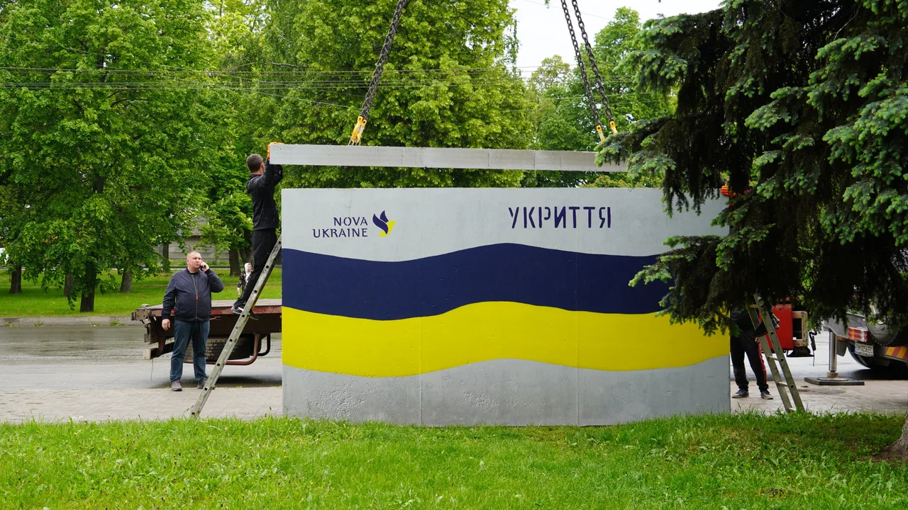 Встановлення наземного укриття, травень 2024 року. Ілюстративне фото